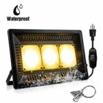Bozily IP67 Waterproof Cob Led Grow Light, Plant Lights Full Spectrum 450W, Natural Heat Dissipation