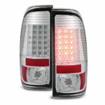 ACANII – For 1997-2003 Ford F150 1999-2007 F250 F350 F450 SD LED Tail Lights Lamps Left+Right
