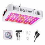 Giixer 600W LED Grow Light, Dual Switch & Dual Chips Full Spectrum Plant Light for Hydroponic Indoor Plants Veg and Flower- (10W LEDs 60Pcs)