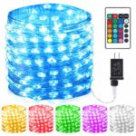 GDEALER 100 Led 16 Colors String Lights Multi Color Change String Lights Remote Fairy Lights with Timer 33ft Firefly Twinkle Lights for Bedroom Party Wedding Halloween Christmas Decor