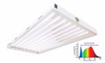 Active Grow T5 LED Grow Light Fixture for Indoor Gardens, Hydroponics & Vertical Racks – Contains (8) 24W T5 HO 4FT LED Tubes – Sun White Full Spectrum (High CRI 95) – UL Listed