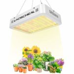 LED Grow Light 600w KOSCHEAL Sunlike Full Spectrum Grow Lamp with Daisy Chain,2nd Generation Plant Light White Led with UV&IR for Hydroponics Indoor Plants