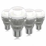 SGLEDS Enclosed Fixture Rated Bulbs, 8W (100W Equivalent LED Bulb), 5000K LED Bulbs, 800lm Light Bulbs, A15, 4Pack