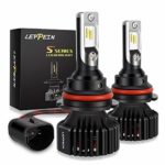 9007/HB5 LED Headlight Bulbs leppein S+ Series Dual Hi/Lo Beam 32xZES 2nd Chips 6500K 8000LM Cool White Halogen Replacement Conversion Kit-1 Pair