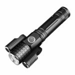 LED Tactical Flashlights High Lumens – 18650 Rechargeable Flashlight – 1000 Lumen Super Bright Light with 3 Bulbs, Zoomable, IP65 Water Resistant, 4 Modes – CREE Flashlight for Camping Emergency