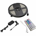 Akabsh LED Strip Lights with Remote 5M 5050 RGB Flexible Color Changing Full Kit with1, for Home & Kitchen and Indoor and Outdoor