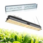MARS HYDRO SP 150 Led Grow Light Sunlike Full Spectrum Grow Lamps for Indoor Plants Veg and Flower Bloom Hydroponic LED Growing Lights Fixtures for Greenhouse 2ft Four for 4×4 Coverage