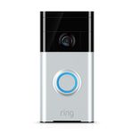 Ring Video Doorbell with HD Video, Motion Activated Alerts, Easy Installation – Satin Nickel