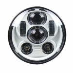 5.75inch 5-3/4″ LED Headlight Motorcycle 45w Hi/low Beam Projection Headlamp driving Light(White Color)