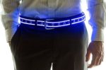 Light Up LED Belt by Neon Nightlife, X-Small (Child), 18-23 Inches Waist Size, Blue