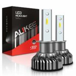 Aukee H1 LED Headlight Bulbs, 50W 10000 Lumens Extremely Bright 6000K CSP Chips Conversion Kit