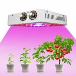 1000W Led Grow Light Yapeach Upgrade COB Plant Growing Lamps with Double Chips and Veg-Bloom Switch Full Spectrum Plant Grow Lights for Indoor Plants Veg and Flower