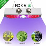 2019 New 1000W LED Grow Light Full Spectrum Lamp, Indoor Grow Lights for Veg and Flower Plants, Double Adjustable Knobs Plant Light for Greenhouse(Save 35%)