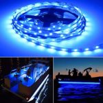 Seapon Pontoon Boat Light, Marine Led Light Strip for Duck Jon Bass Boat Sailboat Kayak, Led Flex Lighting for Boat Deck Light Accent Light Courtesy Interior Lights Fishing Night, 12v, 5m(16.4ft)