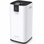 Colzer 70 Pints Portable Dehumidifier, Large Capacity, Compact Dehumidifier for Home, Bathroom, Kitchen, Bedroom, for Spaces Up to 4000 Sq Ft, Continuous Drain Hose Outlet (70 Pint)