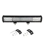 Willpower 15 Inch 216W Triple Row Flood Spot Combo Beam Led Bar Driving Boat Off Road Lights for Jeep SUV Truck ATVs (15 inch)