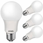 40W Equivalent A19 LED Light Bulb, Soft White 2700K, E26 Standard Base, UL Listed, Non-Dimmable LED Light Bulb, 4-Pack