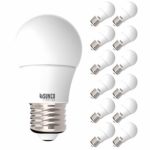 Sunco Lighting 12 Pack A15 LED Bulb, 8W=60W, 3000K Warm White, Dimmable, 800 LM, E26 Base, Refrigerator & Fan Light – UL, Energy Star
