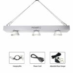 Niello 600W COB LED Grow Light Reflector Plant Light, Warm White Light Full Spectrum, Usage of Safer Three-in-One Switch with Protective Tube for Indoor Plants Veg and Flowering Growing