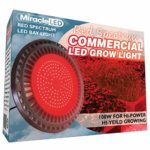 Miracle LED 602678 Red Spectrum 100W Bay Grow Light Fruiting and Flowering in Professional Gardens,