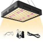 LED Grow Light 1000W, Aokrean Reflector Plant Light Full Spectrum 3500K Sunlike Tri-Chips with Hanging Kit, Growing Lamps for Indoor Plants Hydroponic Greenhouse