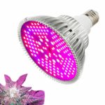 100W Grow Light Bulb h LED Plant Light with Aluminum Cover E26 E27 Base AC85-265V for Indoor,Greenhouse,Tropical,hydroponic Plants Growing Full Spectrum LED Grow Light