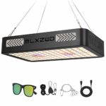 MLXZWD 1000W LED Grow Light for Indoor Plants – sunlike Full Spectrum Dual Chips Reflection Cup Design Plant Lamp, with Adjustable Rope, UV&IR for Hydroponic Veg and Flower