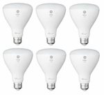 GE Relax 6-Pack 65 W Equivalent Dimmable Soft White Br30 LED Light Fixture Light Bulb