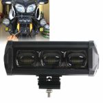 DDUOO 8inch 30W LED Light Bar 6D Projector Offroad Driving Bar Light for Motorcycle SUV Jeep ATV Truck Tractor Trailer Marine Boat-1 Pack
