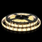 Rayhoo 16.4ft/5m Flexible LED Light Strip 300 Units 5630 LEDs Waterproof IP65 DC12V 60W Light Strips, LED Tape(3000K Warm White)