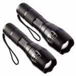 1000 Lumen Single Mode Led Flashlight, Super Bright Zoomable Tactical Flashlights, Handheld Light for Camping, Hiking