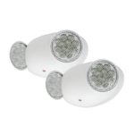 LFI Lights – 2 Pack – UL Certified – Hardwired LED Emergency Light – Compact – High Output – ELMW2x2