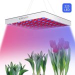 Kowekast LED Grow Light – Plants Growing Lamp 225 LEDs Red Blue and White Panel Growing Lights Bulb for Indoor Plants Hydroponics Greenhouse Seedling Veg and Flower (225 LEDs)