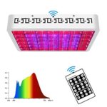 1200W Smart LED Grow Light with Remote Controller, DIY Grow Lamp with Timer and Adjustable Rope, Full Spectrum Plant Light Bulbs for Hydroponic Indoor Plants Seeding Veg and Flower