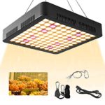 LED Grow Light 1000W, Reflector Plant Light Full Spectrum 3500K Sunlike Tri-Chips with Hanging Kit, Growing Lamps for Indoor Plants Hydroponic Greenhouse