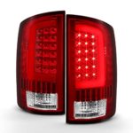 ACANII – For Red 2002-2006 Dodge Ram 1500 03-06 Ram 2500 3500 LED Bar Tail Lights Brake Lamps