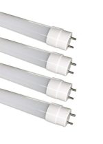 (4-Pack) Fulight Ballast-Bypass & 12-30V DC LED F15T8 Tube Light (Rotatable)-18-Inch (17-3/4 Inches Actual Length) 1.5FT 7W(15W Equivalent), Warm White 3000K, Double-End Powered, Frosted Cover -for RV