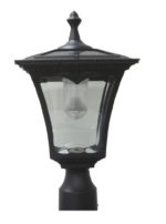 Lily’s Home Solar Lamp Post Light – Coach Light with a Deck Mount