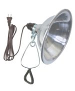 Woods 0151 150-Watt Clamp Light with 8.5-Inch Reflector and 6-Foot 18/2 SPT-2 Cord