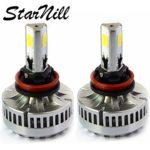 Starnill LED Headlight Conversion Kit – All Bulb Sizes – 80W 7200LM COB LED – Replaces Halogen & HID Bulbs (H11)