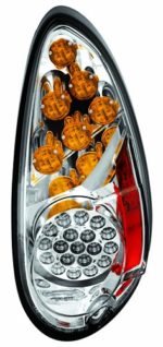 IPCW LEDT-409CA Crystal Amber/Red LED Tail Lamp – Pair