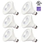 PAR38 LED Bulb 90W Equivalent, SHINE HAI E26 Base 3000K Soft White LED Flood Light Bulb, 40 Degree Beam Angle,Dimmable, Energy Star UL-Listed, Pack of 6