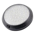 uxcell® DC 12V Car Vehicle White 46 LED Dome Roof Ceiling Interior Light Lamp