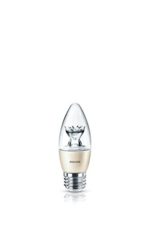 Philips 435248 60 Watt Equivalent Dimmable LED B13 Medium Base Decorative Candle Light Bulb, Soft White, Soft White