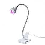 niceEshop(TM) 5 W LED Grow Light Flexible Clip On LED Plant Lights for Plant, Garden, Greenhouse, and Hydroponic Aquatic(White)