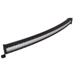 Led Light Bar, Senlips 49inch 288W Curved Light Bar Off-road Light Bar Flood Spot Combo Beam IP 67 Waterproof for Off-road Vehicle, ATV, SUV, UTV, 4WD, Jeep, Boat- Black (49″)