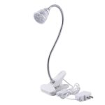 LED Grow Lights,5W LED Hydroponic Plant Grow Light Desk Lamp Clamp Flexible Neck 360 Degree for Indoor Plants Garden Greenhouse and Hydroponic Aquatic