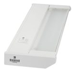 120V Dimmable LED Under Cabinet Metal Light Bar – AQUC (12″, White)