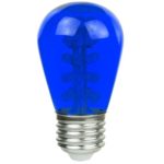 Sunlite 80362-SU S14/30LED/1.7W/MED/B LED 120-volt 1.7-watt Medium Based S14 Lamp, Blue