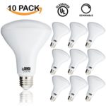 10 PACK – BR30 LED 11WATT (65W Equivalent), 4000K Cool White, DIMMABLE, Indoor/Outdoor Lighting, 850 Lumens, Flood Light Bulb, UL LISTED